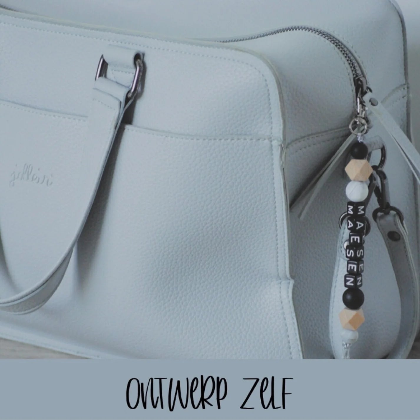 Ontwerp zelf | sleutelhanger met naam op