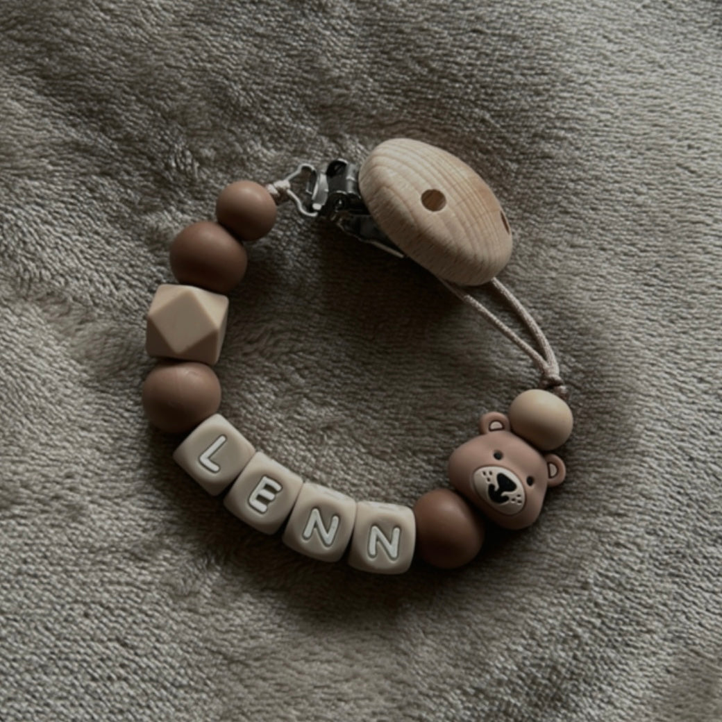 Speenkoord met naam | beer 🐻