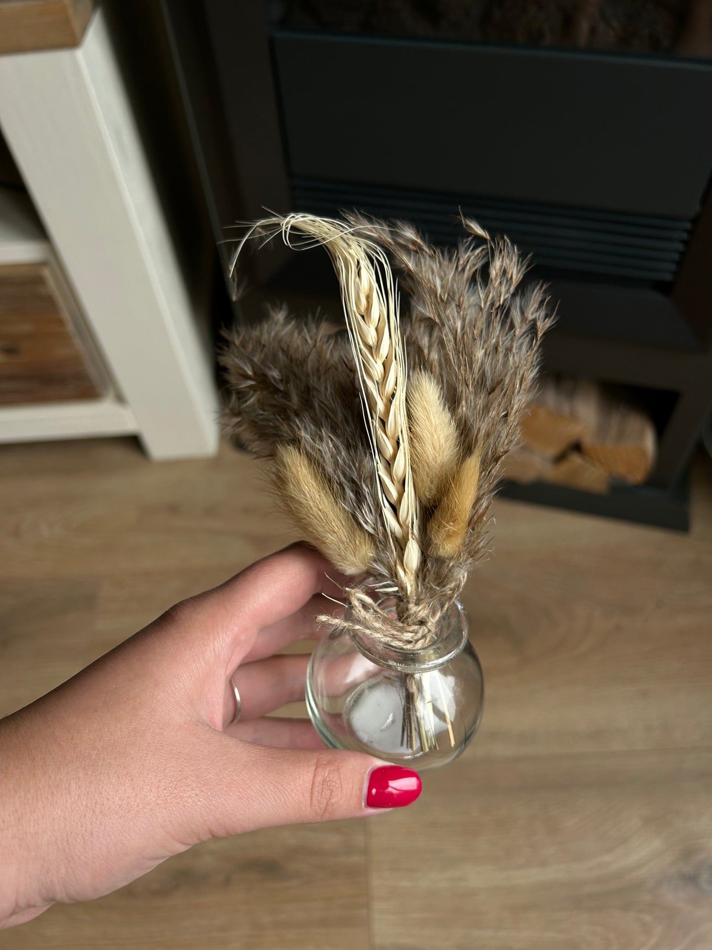 Setje droogbloemetjes - Juf, bedankt dat je mij hielp groeien!