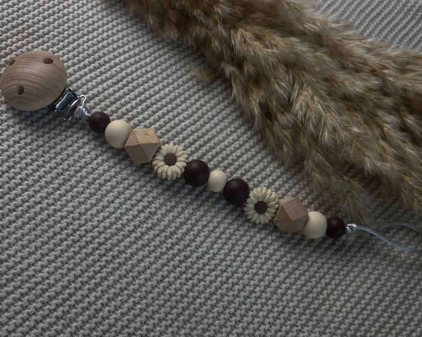 Speenkoord zonder naam | Bloem bruin