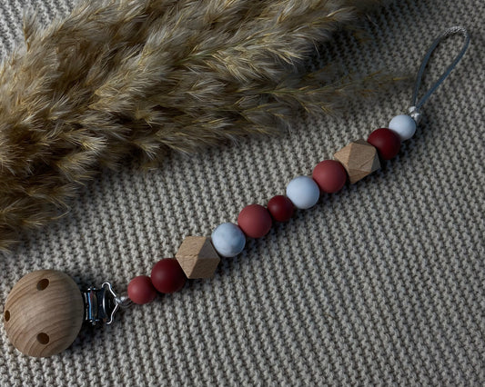 Speenkoord zonder naam | roze tinten