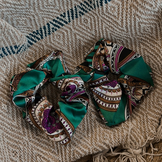 Scrunchie Ibiza groen