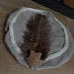 Luxe pietenmuts - Beige met ster