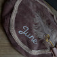 Luxe pietenmuts - roze met strik