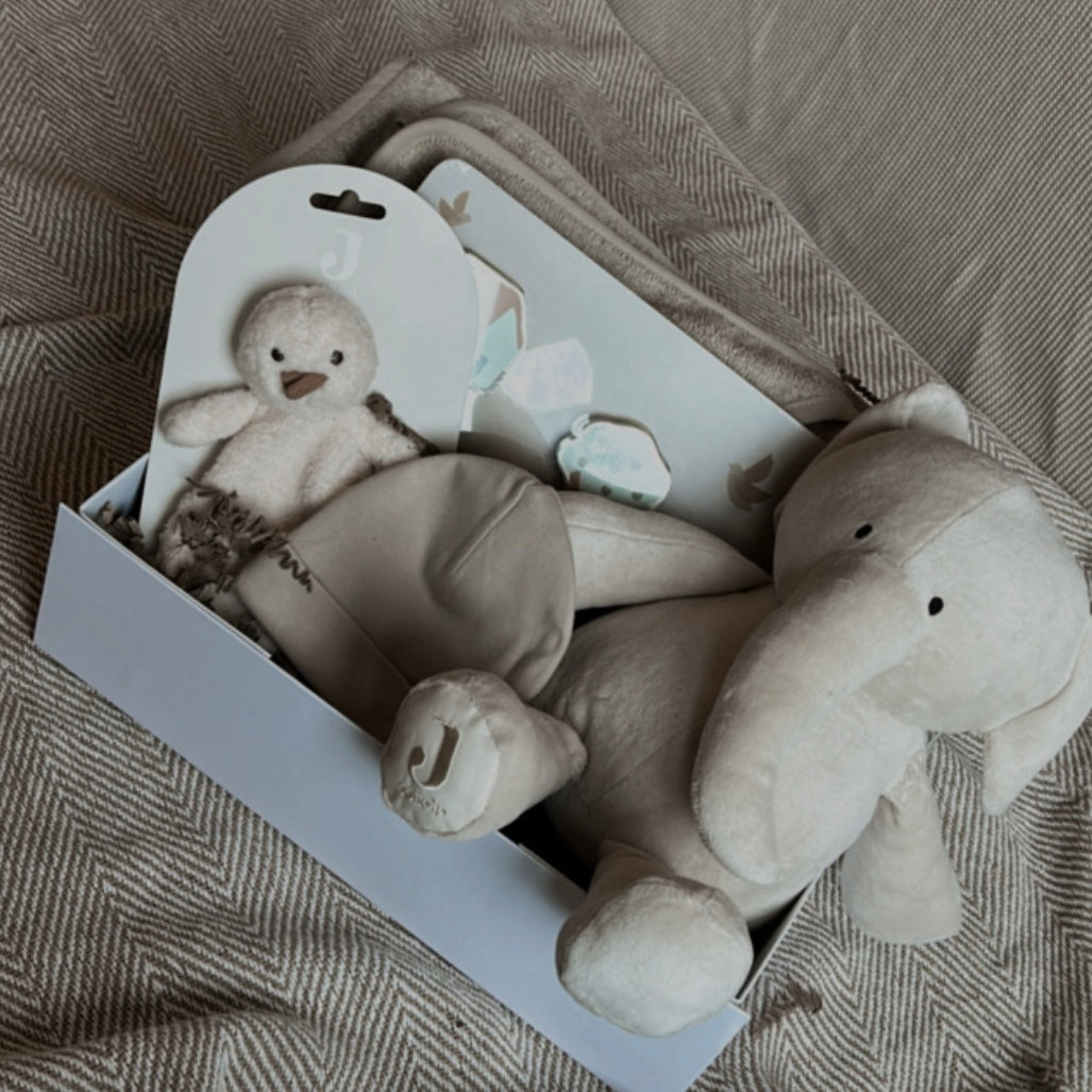 Cadeaubox | groot beige