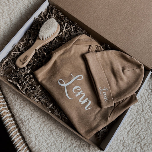 Brievenbus cadeautje - Camel bruin