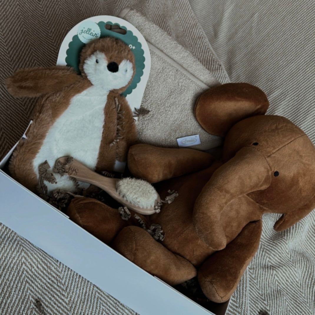 cadeaubox | pinguin & olifant camel