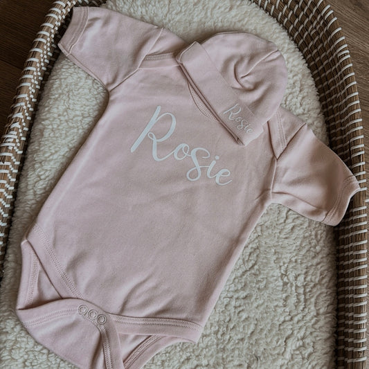 Brievenbus cadeautje - Baby roze
