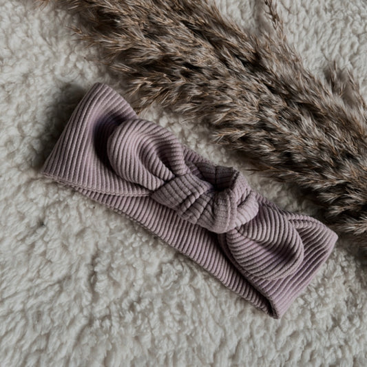 Haarband knoop blush roze