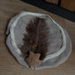 Luxe pietenmuts - Beige met ster