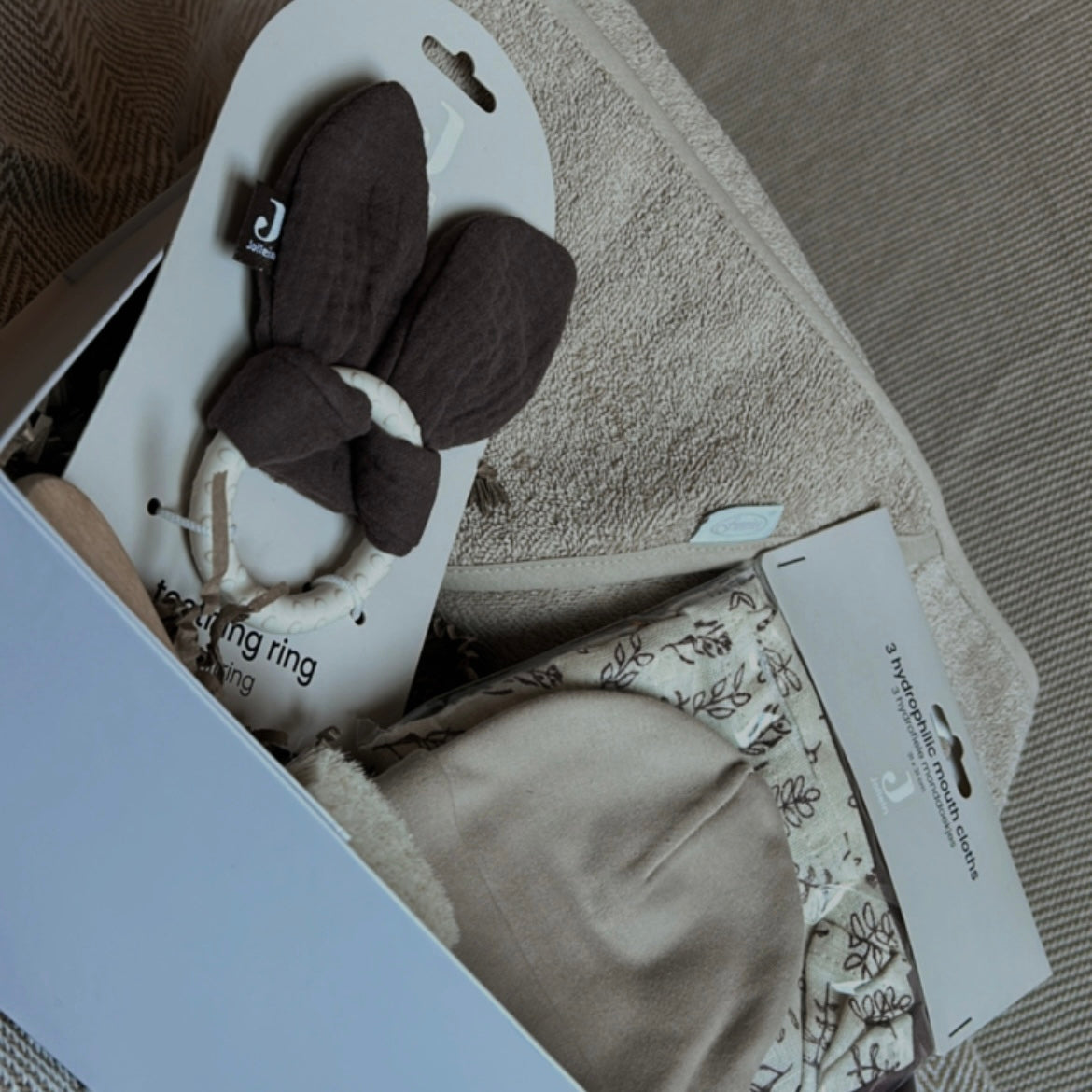 cadeaubox | beige & chestnut