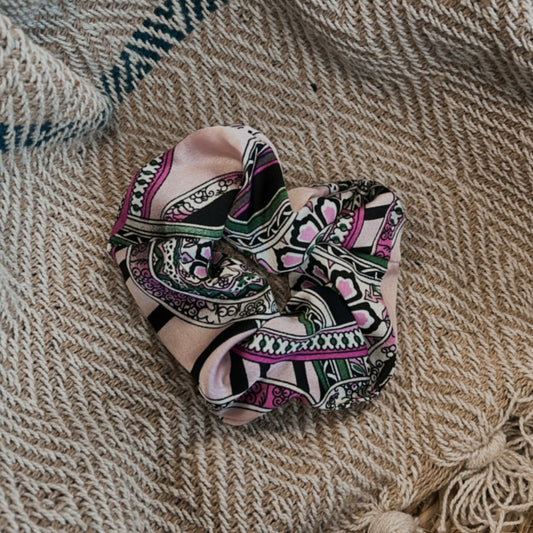 Scrunchie Ibiza roze