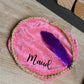 Pietenmuts met naam - Roze