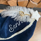 Luxe pietenmuts - blauw met ster