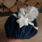 Luxe pietenmuts - blauw met ster