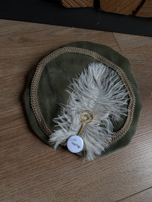 Luxe pietenmuts - groen