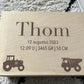 Memorybox - ontwerp tractor  (Nu met gratis bewaarset & happy horse knuffel)