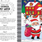 Water kleurboek kerst