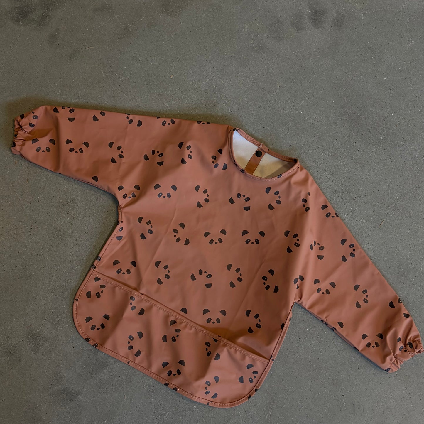 Waterproof slab met mouwen – verstelbaar (0–4 jaar) diertjes