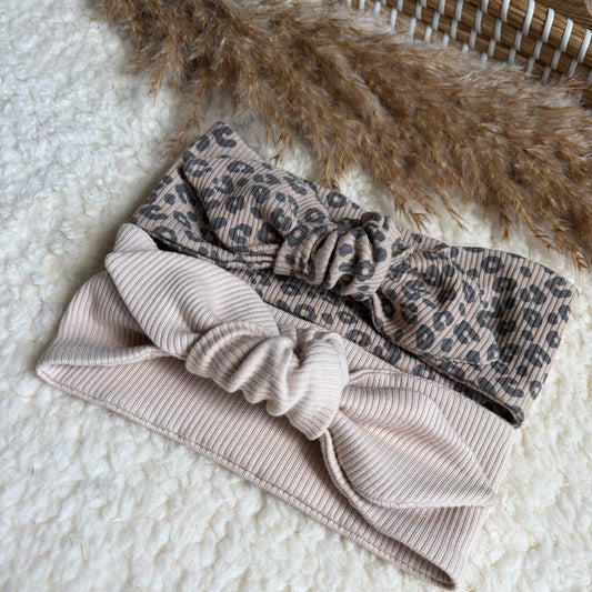 Haarband knoop combideal tijgerprint