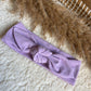 Haarband knoop lila