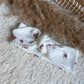 Haarband knoop broderie bloem