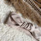 Haarband knoop beige