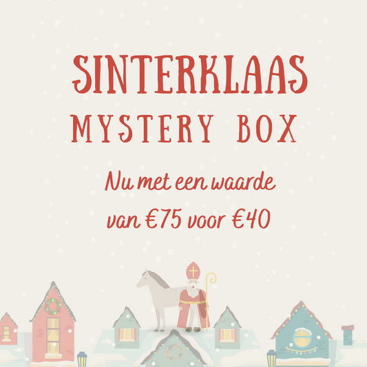Sinterklaas mysterybox. T.w.v. €75 – nu tijdelijk voor €40!