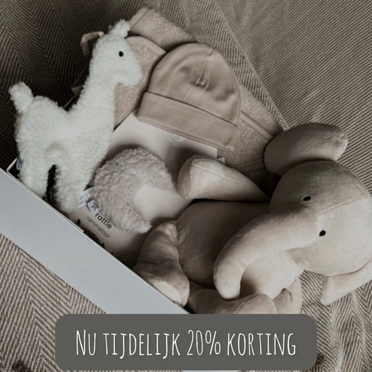 Cadeaubox | Beige olifant