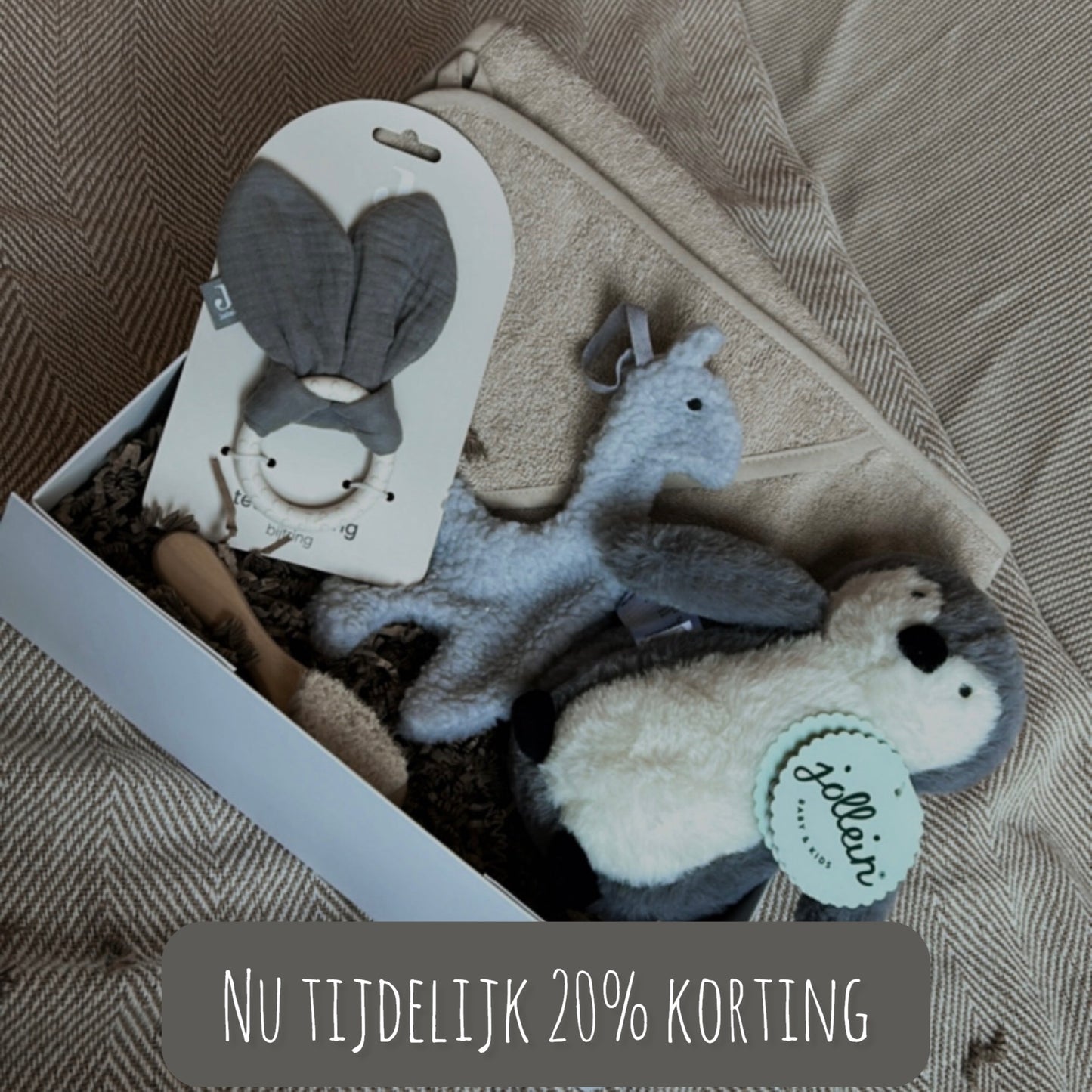 cadeaubox | Grey & beige