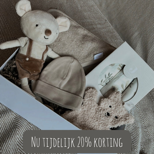 Cadeaubox | mouse bowie & beige