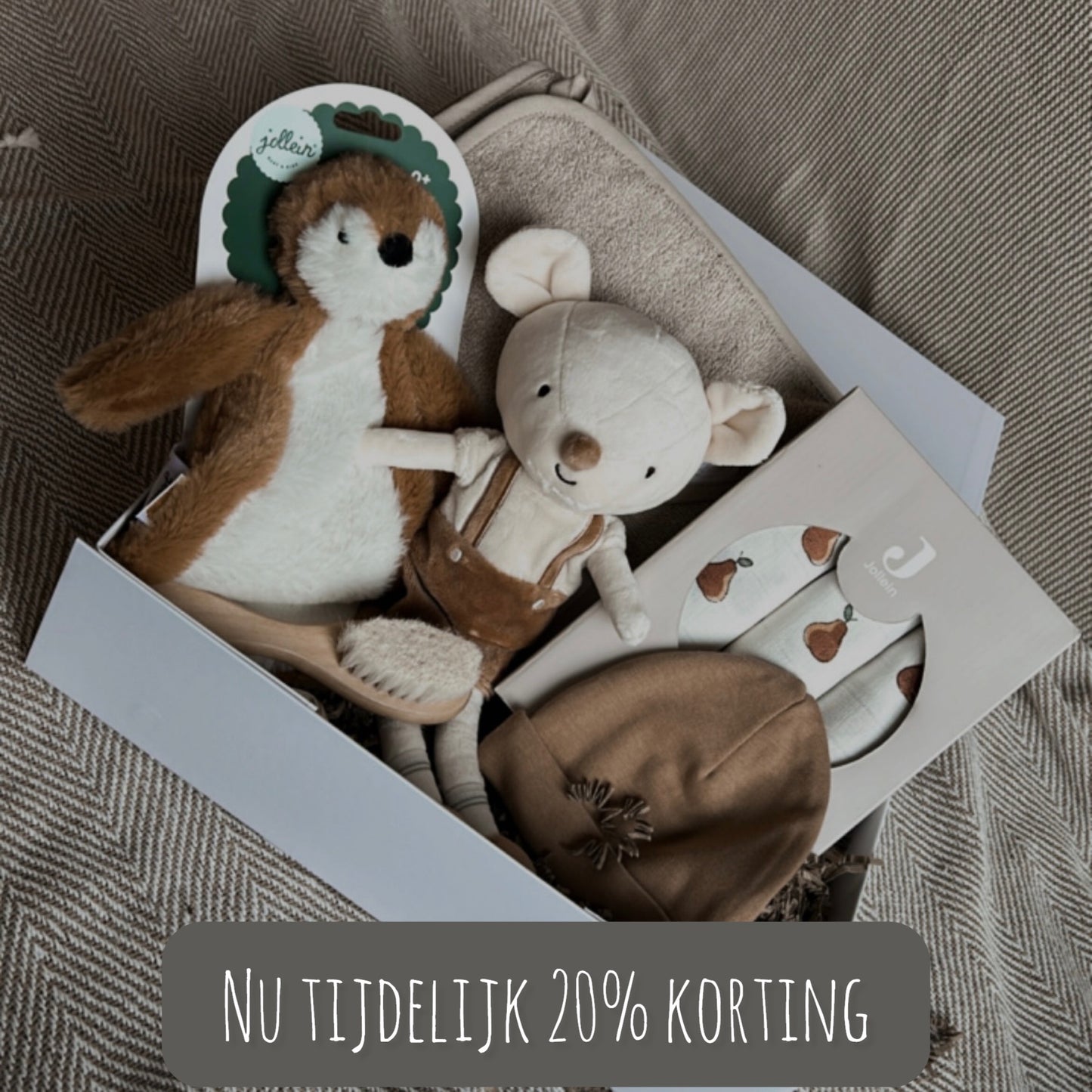 Cadeaubox | groot bruin