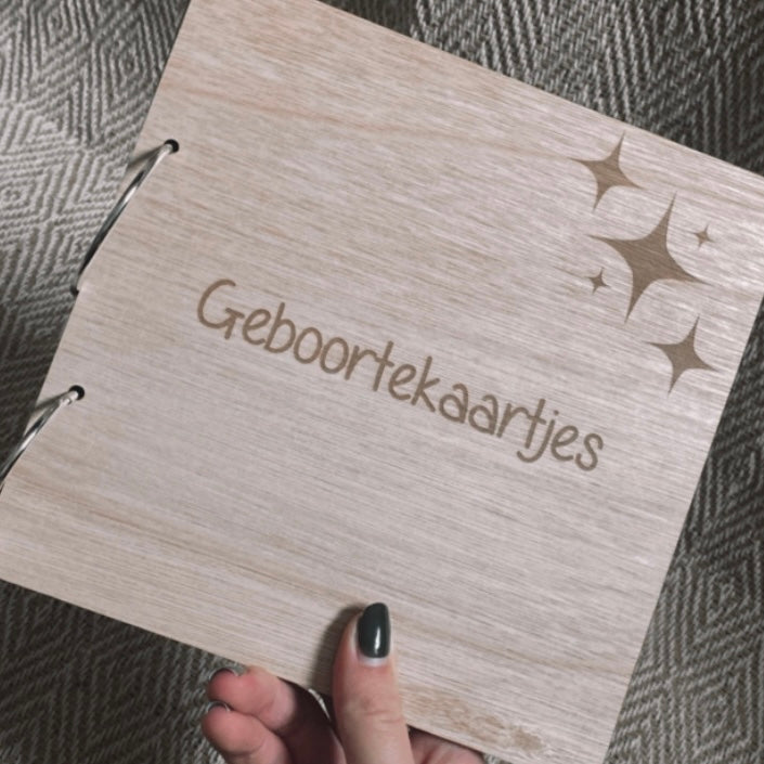 Bundel voor geboorte kaartjes | Ster