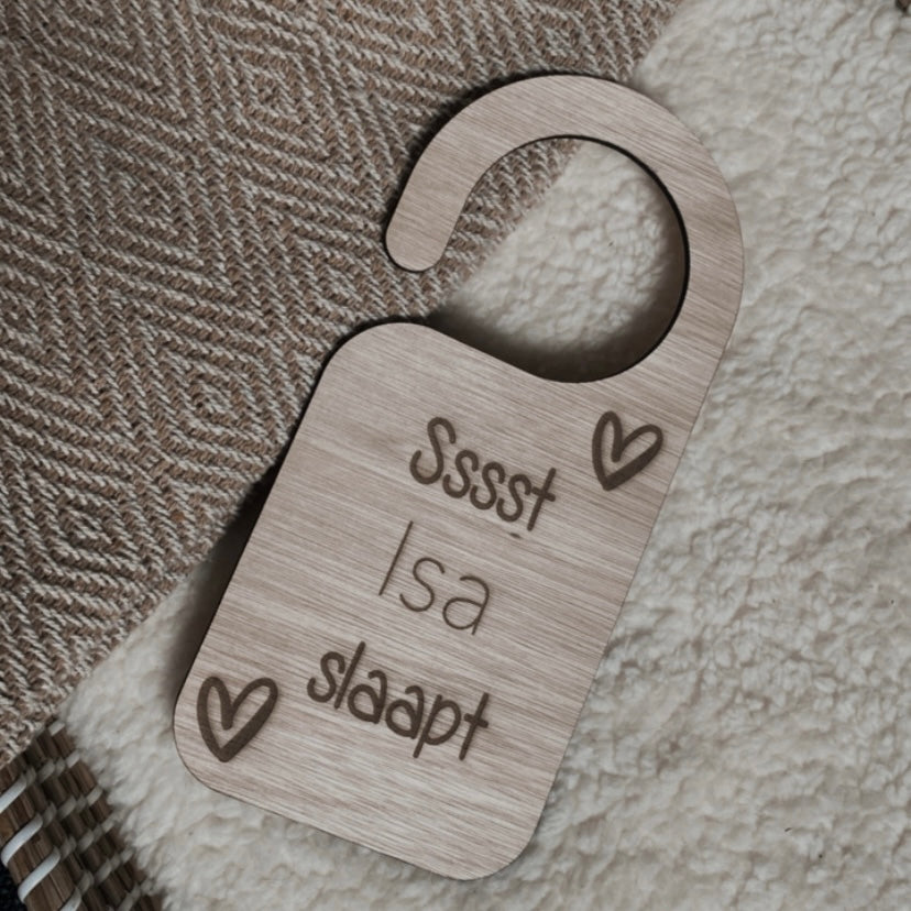 Deur hanger hartjes